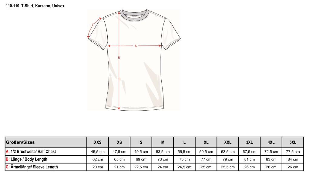 T-Shirt 2.0, kurzarm, Unisex