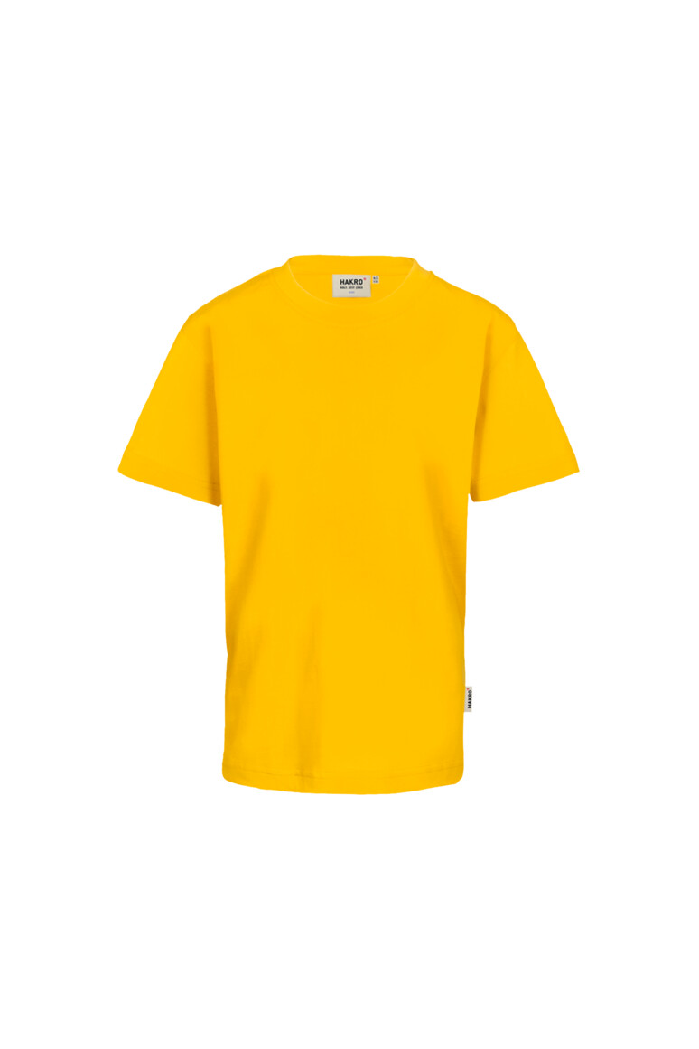 gelbes Classic T-Shirt Kinder, kurzarm