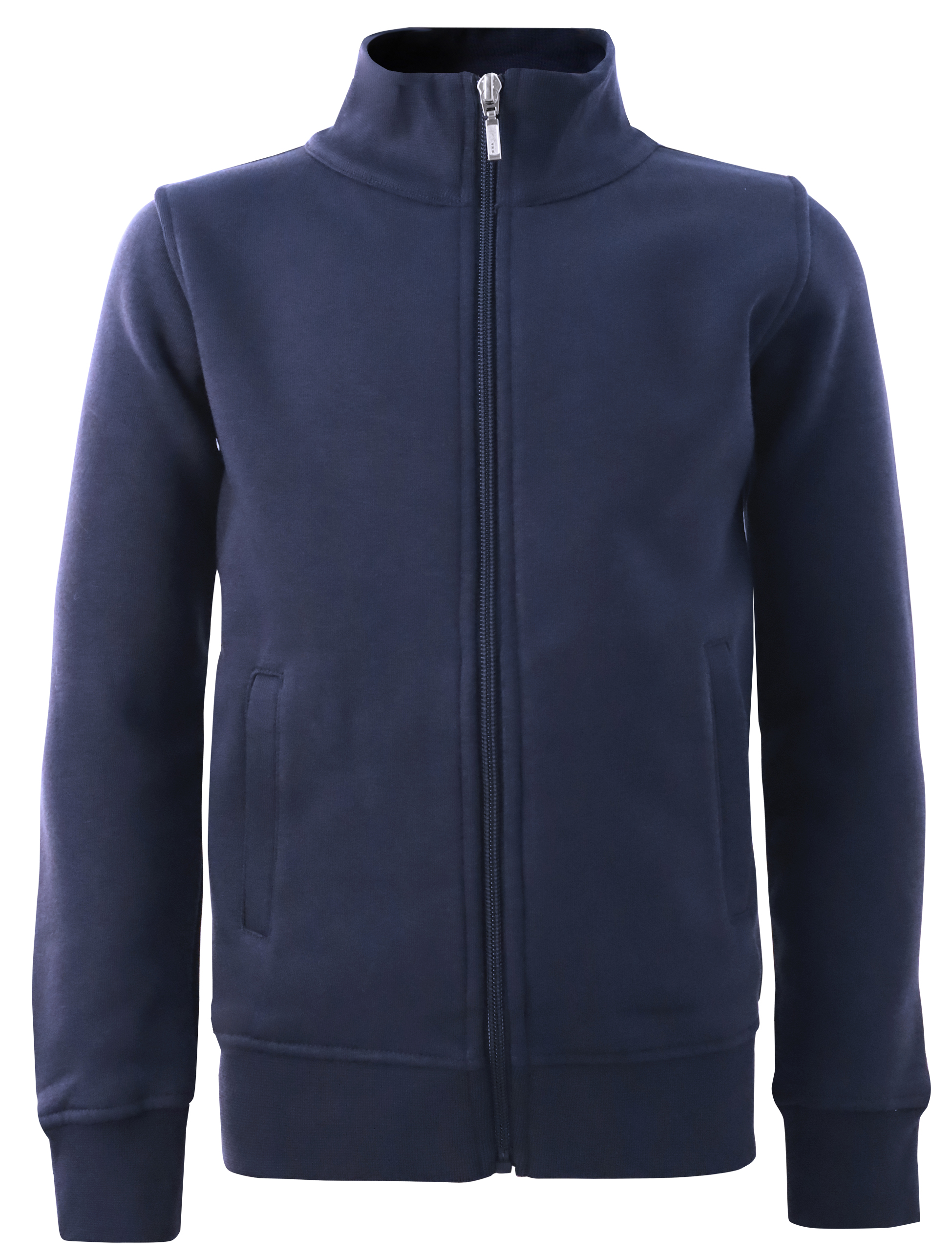Sweatjacke, ohne Kapuze, Unisex